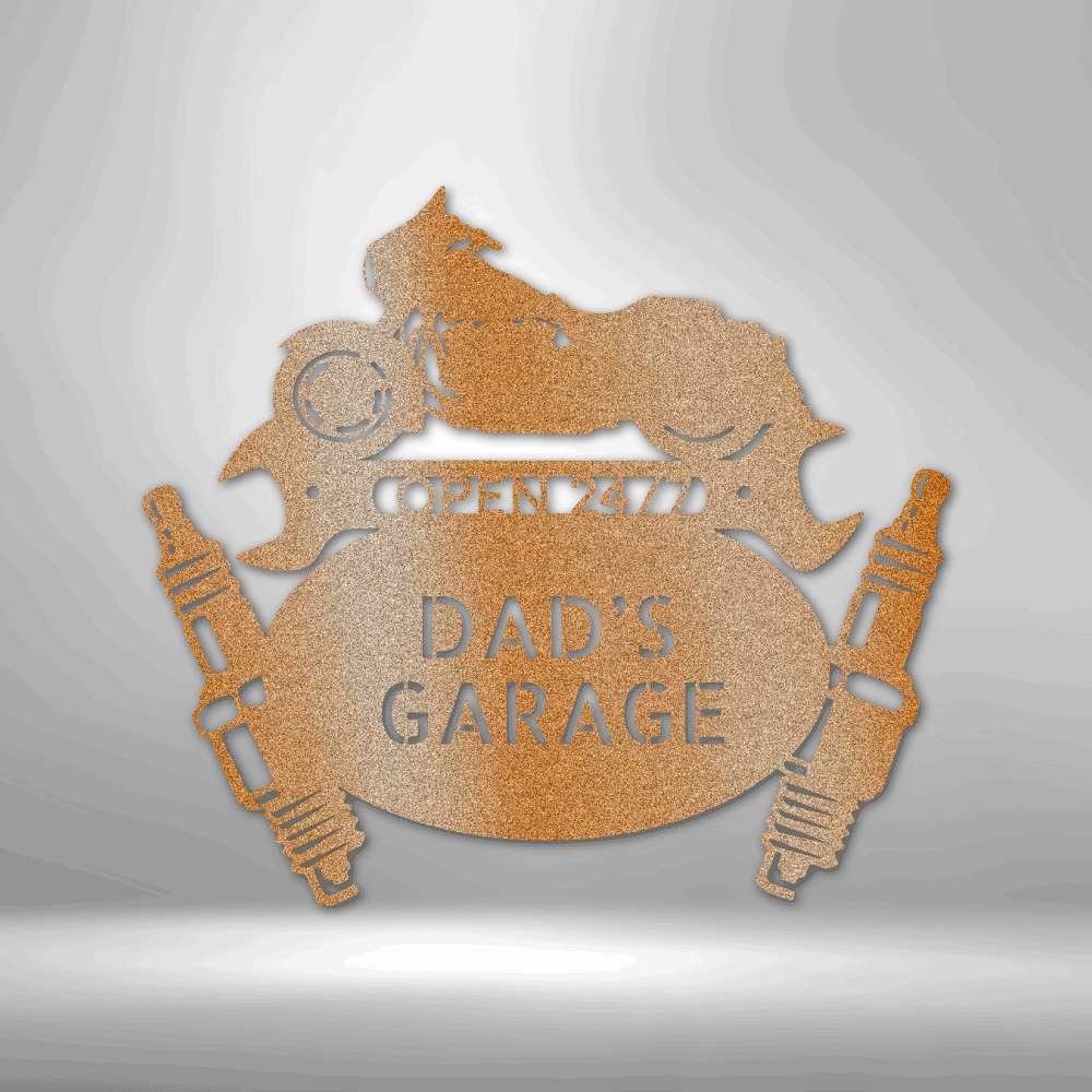 Street Glide Mechanic Personalized - Steel Sign - Throttle Society